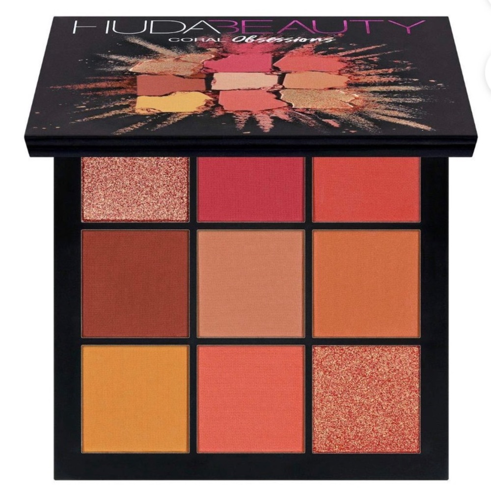 Huda Beauty Coral Obsessions Eyeshadow Palette